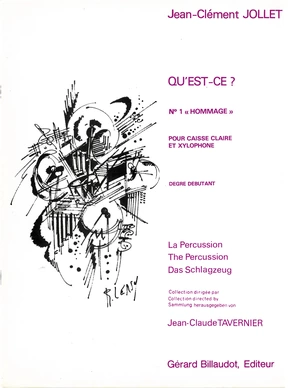 Qu’est-ce ? Volume 1 : Hommage